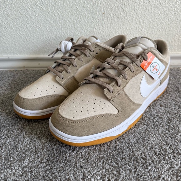 Nike Dunk Low Retro SE Men's Size 15 Shoes 'Light Orewood Brown Gum' HQ1931-100 - Picture 1 of 12